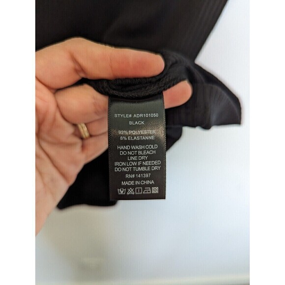 Astr The Label Dress Womens Small Black Bodycon Sleeeveless Shrug Club Y2K 90s - Picture 11 of 15